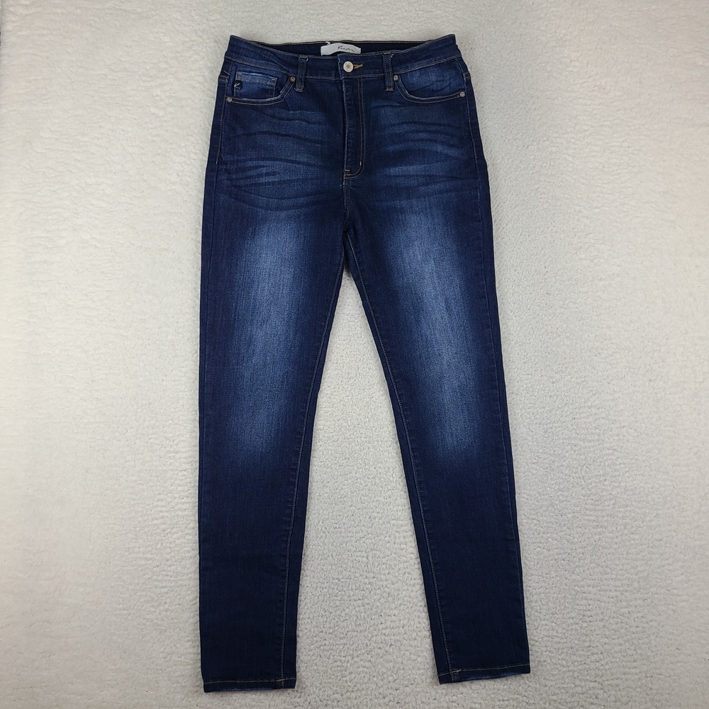 KanCan Jeans Womens 11/29 Blue Lexington High Waisted Skinny Dark Wash KC7264RH